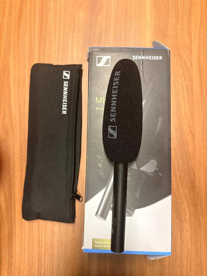 Microphone Sennheiser MKE 600, Musique & Instruments, Microphones, Comme neuf, Enlèvement ou Envoi