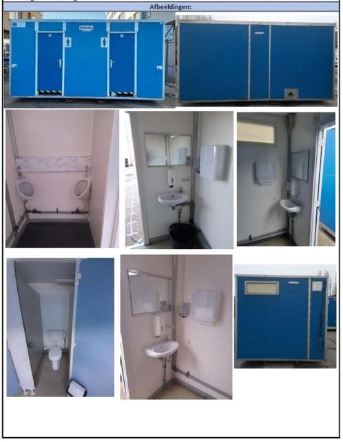 WC Container, Zakelijke goederen, Overige Zakelijke goederen, Ophalen