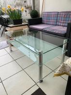 Salontafel, Huis en Inrichting, Tafels | Salontafels, Ophalen, Gebruikt, 100 tot 150 cm, 50 tot 100 cm