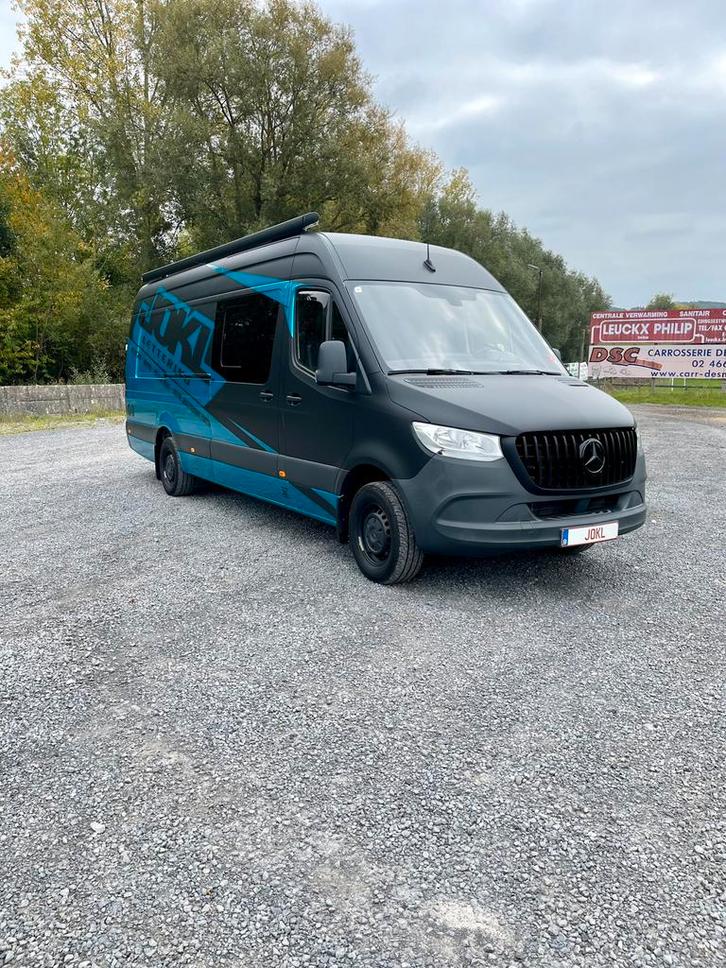 Mercedes Sprinter 317 campervan - ruime garage, Auto's, Bestelwagens en Lichte vracht, Particulier, Ophalen