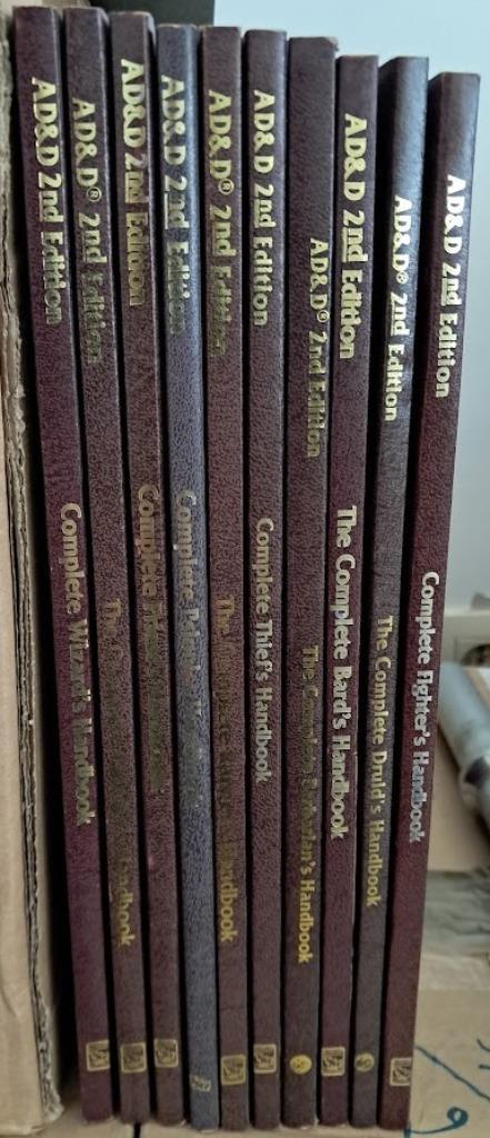 AD&D 2e editie Klassenhandboek, Hobby en Vrije tijd, Wargaming, Gebruikt, Overige soorten, Boek of Catalogus, Ophalen