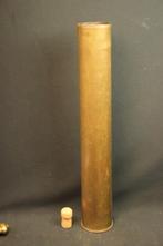 WO2 Belgische 75mm lang AA huls LEEG, Ophalen of Verzenden