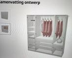 PAX kast Ikea wit kledingkast, Huis en Inrichting, Ophalen, Zo goed als nieuw