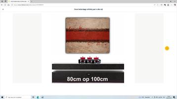 Groot hedendaags landelijk schilderij 2 halen=1 betalen nr 3 beschikbaar voor biedingen