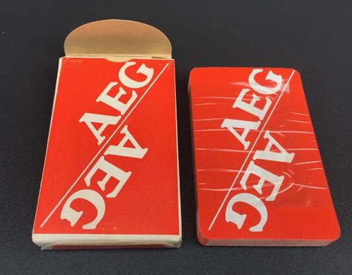 Set 32 speelkaarten van AEG, 1970s, Verzamelen, Speelkaarten, Jokers en Kwartetten, Zo goed als nieuw, Speelkaart(en), Ophalen of Verzenden
