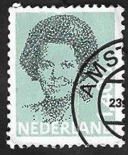 1 Postzegel Nederland 1982 Koningin Beatrix type Struycken., Postzegels en Munten, Postzegels | Nederland, Gestempeld, Na 1940