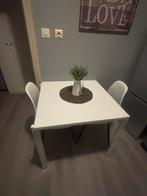 Keukentafel met 2 stoelen, Huis en Inrichting, Ophalen, Zo goed als nieuw