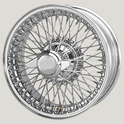 Spaakwielen CHROOM voor klassieke Jaguar XK120-140-150, Auto-onderdelen, Banden en Velgen, Velg(en), Personenwagen, Nieuw, Ophalen of Verzenden