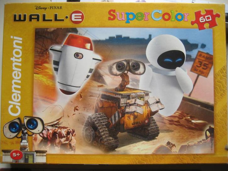 puzzel Wall.E  , 60 stukken, Kinderen en Baby's, Speelgoed | Kinderpuzzels, Ophalen of Verzenden