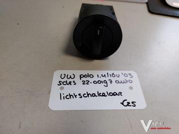 VW Polo 5drs 1.4/16v lichtschakelaar '03 beschikbaar voor biedingen