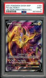Jolteon V PSA 9 - SWSH183 - Promotion Sword & Shield 2019, Enlèvement ou Envoi, Comme neuf, Cartes en vrac