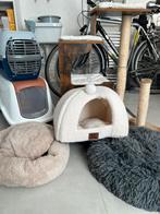 Kattenpakket krabpaal, mandjes, kattenbak, transportbak, Dieren en Toebehoren, Ophalen, Gebruikt