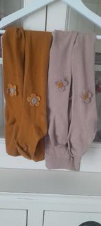Kousenbroeken met bloemen 2 stuks voor 1 euro, Kinderen en Baby's, Kinderkleding | Maat 128, Ophalen