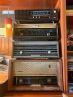 Lot de radios vintage à lampes et transistors, Ophalen, Gebruikt, Radio