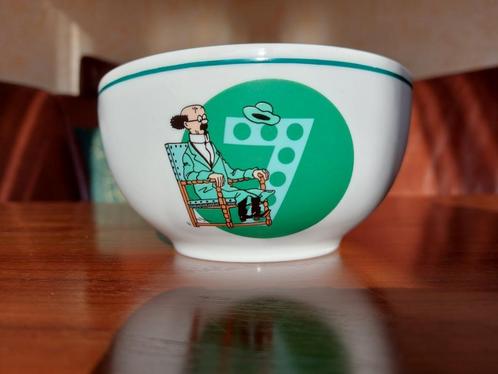 Bol Tintin en porcelaine blanche, Collections, Collections Autre, Neuf, Enlèvement
