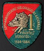 1 bataillon Chasseurs ardennais - patch, Collections, Objets militaires | Général, Emblème ou Badge, Armée de terre, Envoi