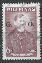 Filipijnen 1962/1963 - Yvert 90SE - Jose Rizal - 6 s. (ST), Postzegels en Munten, Verzenden