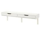 Ekby Alex wandtafel met 2 lades (IKEA) – €15, Ophalen, Gebruikt, Bureau