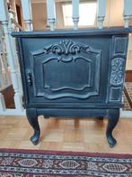 Oud kastje zwarte patine, Ophalen, Gebruikt