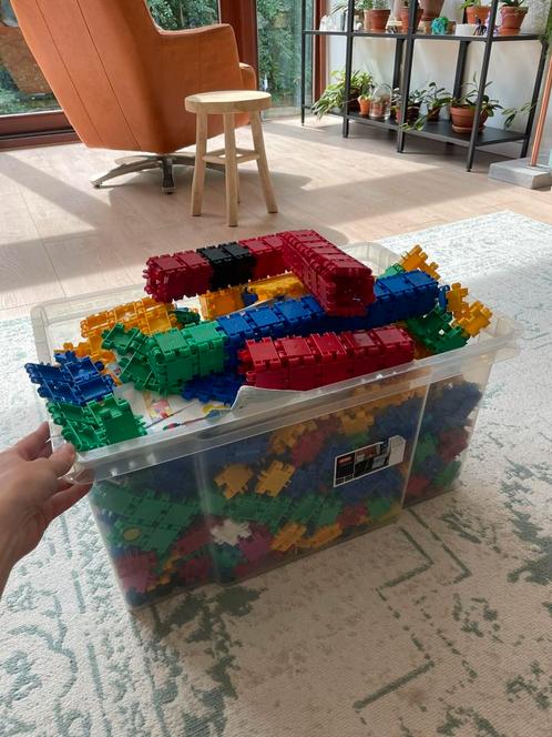Clicks +2000 stuks, Kinderen en Baby's, Speelgoed | Bouwstenen, Zo goed als nieuw, Ophalen