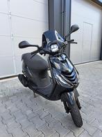 Piaggio Zip 4-Takt Scooter Glans Zwart FULL LED (Klasse B), Fietsen en Brommers, Ophalen, 50 cc, Klasse B (45 km/u), Zo goed als nieuw