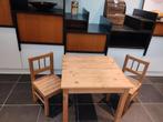 Kindertafel + 2 stoelen (Ikea Ingo), Kinderen en Baby's, Ophalen, Stoel(en)