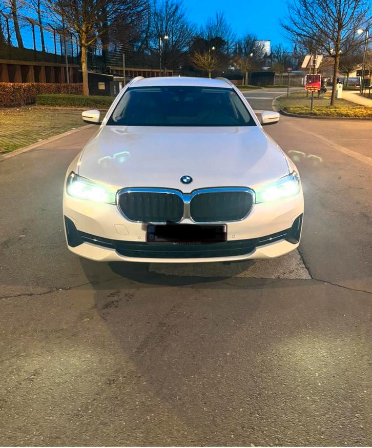Prachtige BMW/Touring/520i/MHEV/bwj 2021/134.500km/Virtual, Auto's, BMW, Particulier, 5 Reeks, ABS, Achteruitrijcamera, Airbags
