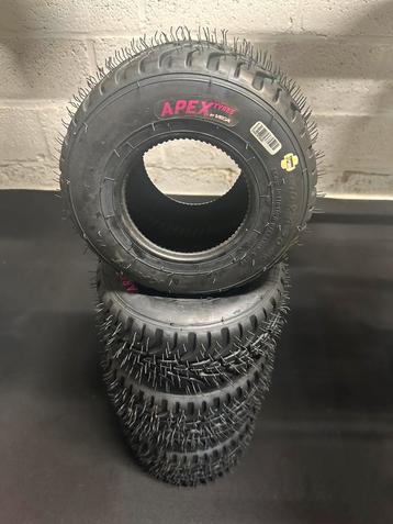 ‼️⚠️ Nieuwe Apex rose kart regenbanden ⚠️‼️ beschikbaar voor biedingen