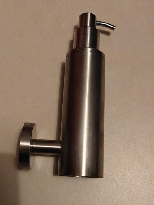 Zeepdispenser, Doe-het-zelf en Bouw, Sanitair, Zo goed als nieuw, Overige typen, Inox, Ophalen