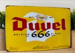 Metalen reclamebord Duvel, Ophalen of Verzenden, Nieuw, Reclamebord, Plaat of Schild, Duvel