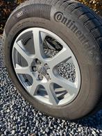 Jantes en aluminium avec pneus d'hiver Continental, Autos : Pièces & Accessoires, Pneus hiver, 17 pouces, Enlèvement, 235 mm