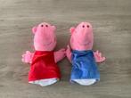 Différentes marionnettes à main en peluche Peppa Pig (25 cm), Comme neuf, Autres types, Envoi