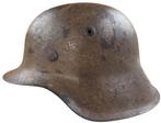 casque camouflage allemand WW2 M42 Luftwaffe, Collections, Enlèvement ou Envoi