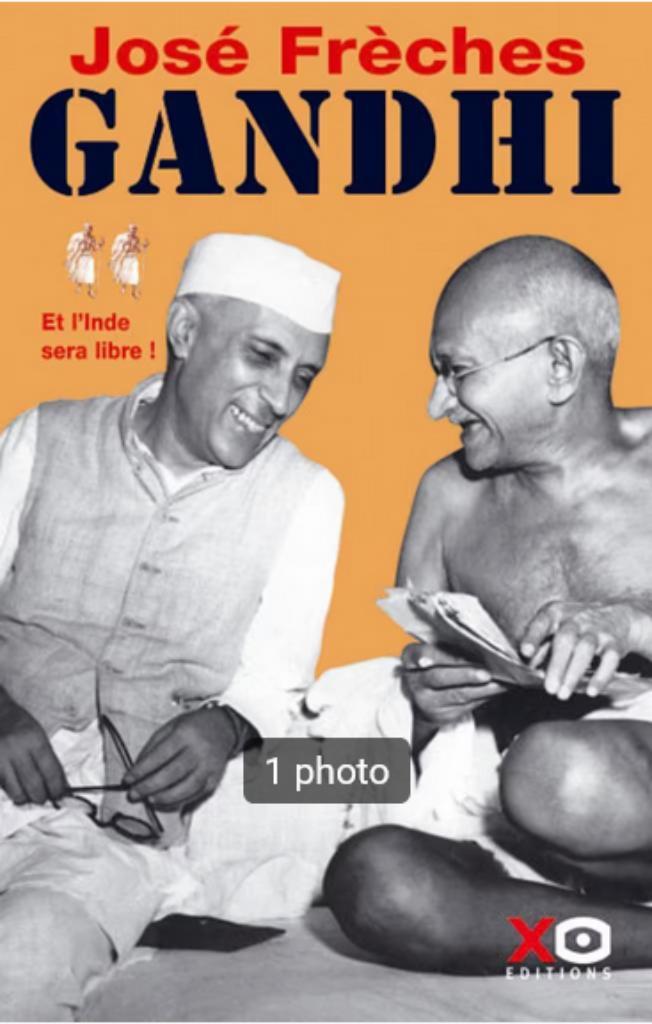 "Gandhi, tome 2 : Et l'Inde sera libre !" José Frèches 2007, Livres, Biographies, Utilisé, Autre, Enlèvement ou Envoi