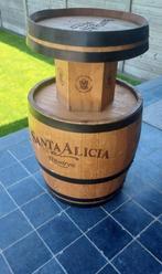 Bartafel eiken houten vat, Huis en Inrichting, Tafels | Statafels, Ophalen, Zo goed als nieuw