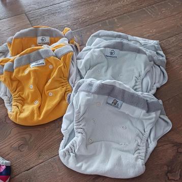 wasbare luiers bamboolik 5 st + gratis accesoires beschikbaar voor biedingen