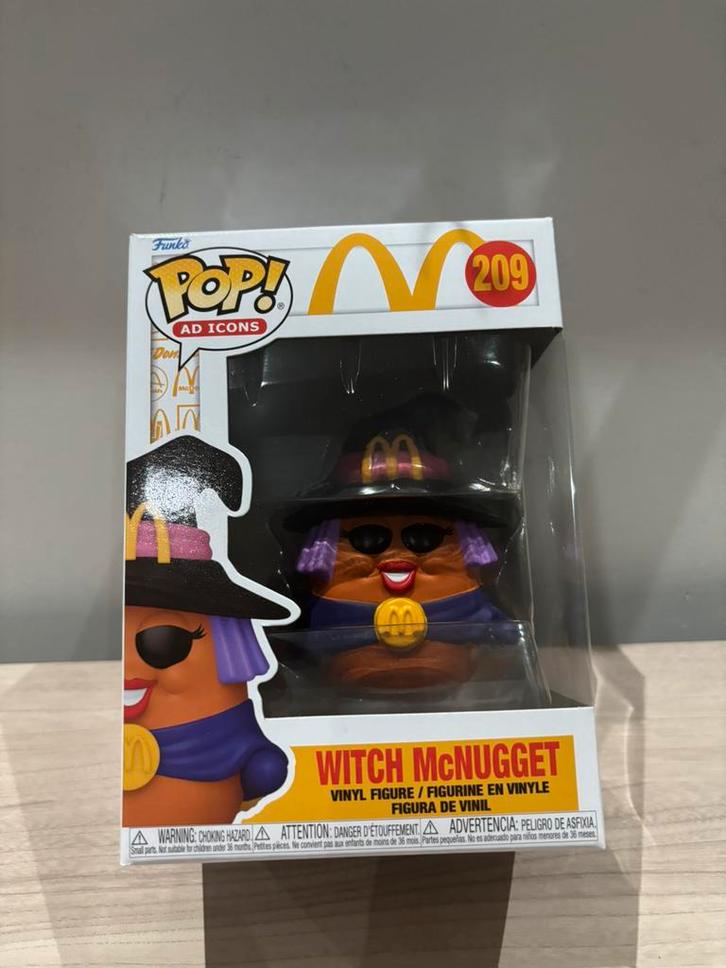 Funko Pop! McDonald's: Witch McNugget #209, Verzamelen, Poppetjes en Figuurtjes, Ophalen of Verzenden