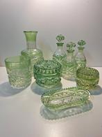 antiek toilettafel / kaptafel set, Antiek en Kunst, Ophalen of Verzenden