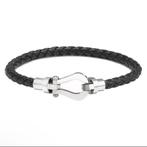 bracelet fer a cheval 20cm, Enlèvement ou Envoi, Neuf, Argent, Cuir