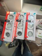 Led spots incl lamp 3stuk, Maison & Meubles, Lampes | Spots, Enlèvement, Comme neuf, LED