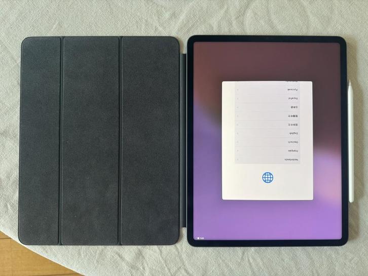 iPad Pro 12.9 inch 256GB (5de generatie), Computers en Software, Apple iPads, Zo goed als nieuw, Apple iPad Pro, Wi-Fi, 12 inch
