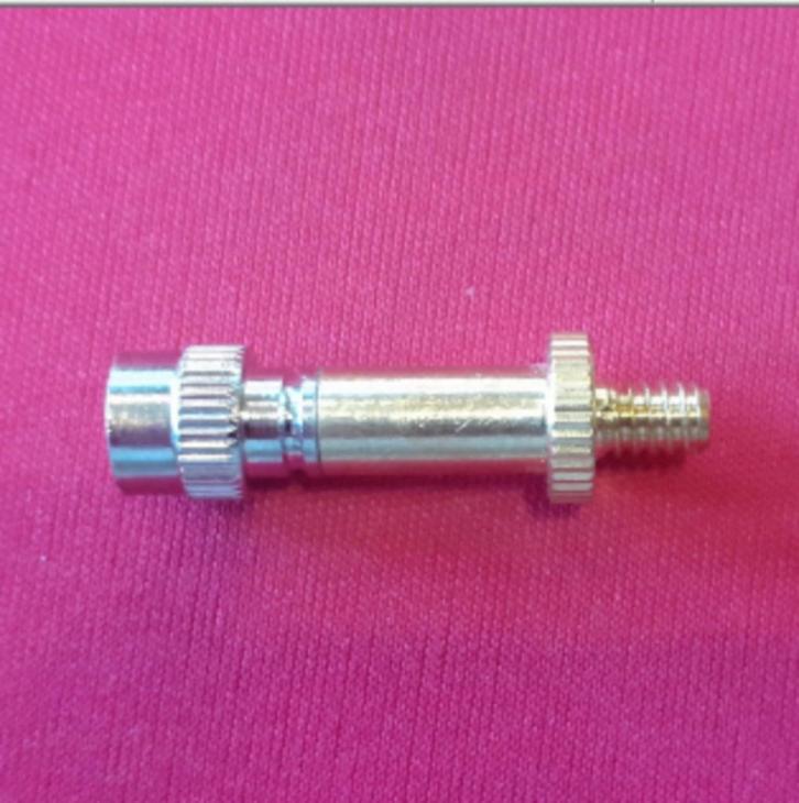 Verloopnippel Auto Ventiel <> Frans Ventiel - - - Tweedelig, Fietsen en Brommers, Fietsaccessoires | Fietspompen, Nieuw, Ophalen of Verzenden