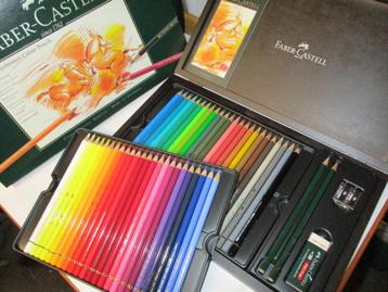 Faber-Castell NIEUW Polychromos set 48 stuks in houten kist beschikbaar voor biedingen