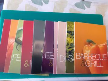 10 verschillende kookboekjes Prijs set: € 4 beschikbaar voor biedingen