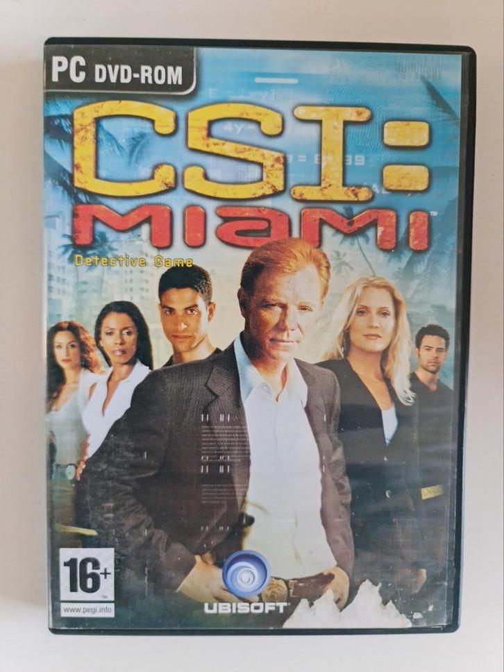 Pc game : Crime Scene Investigations: Miami - Windows, Games en Spelcomputers, Games | Pc, Zo goed als nieuw, Ophalen of Verzenden