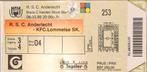 Ticket Anderlecht Lommel 1999