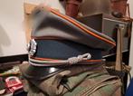 Schirmmütze repro-officier Feldgendarmerie uit de Tweede Wer, Ophalen of Verzenden, Landmacht