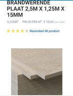 Brandwerende plaat, Doe-het-zelf en Bouw, Ophalen, Zo goed als nieuw, Overige materialen, Minder dan 20 mm