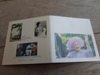 Rouwprentje 'the queen mother', Ophalen of Verzenden, Zo goed als nieuw