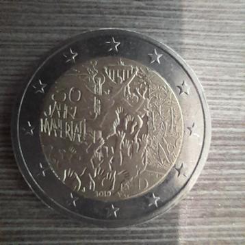 €2 munt: val van Berlijnse de muur 2019 beschikbaar voor biedingen